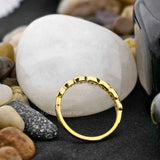 Half Eternity Wedding Band