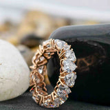 Heart Cut Lab Created Diamond Ring