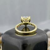 Heart Cut Solitaire Ring