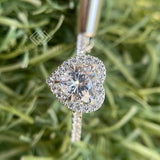 Heart Shape 5 Prong Setting Ring