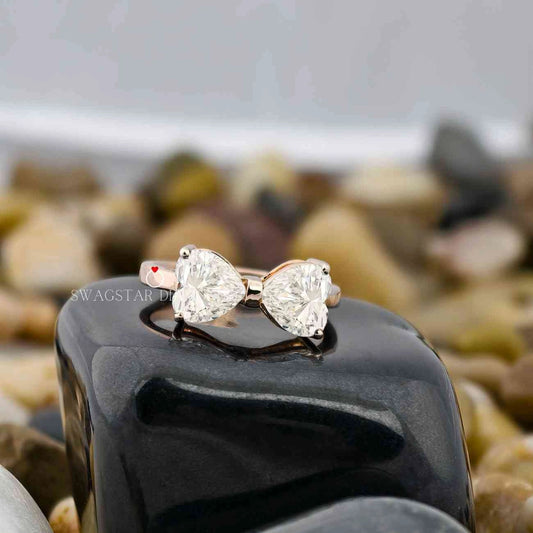 Heart Shape Lab Diamond Ring