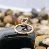 Hidden Halo Pave Setting Ring