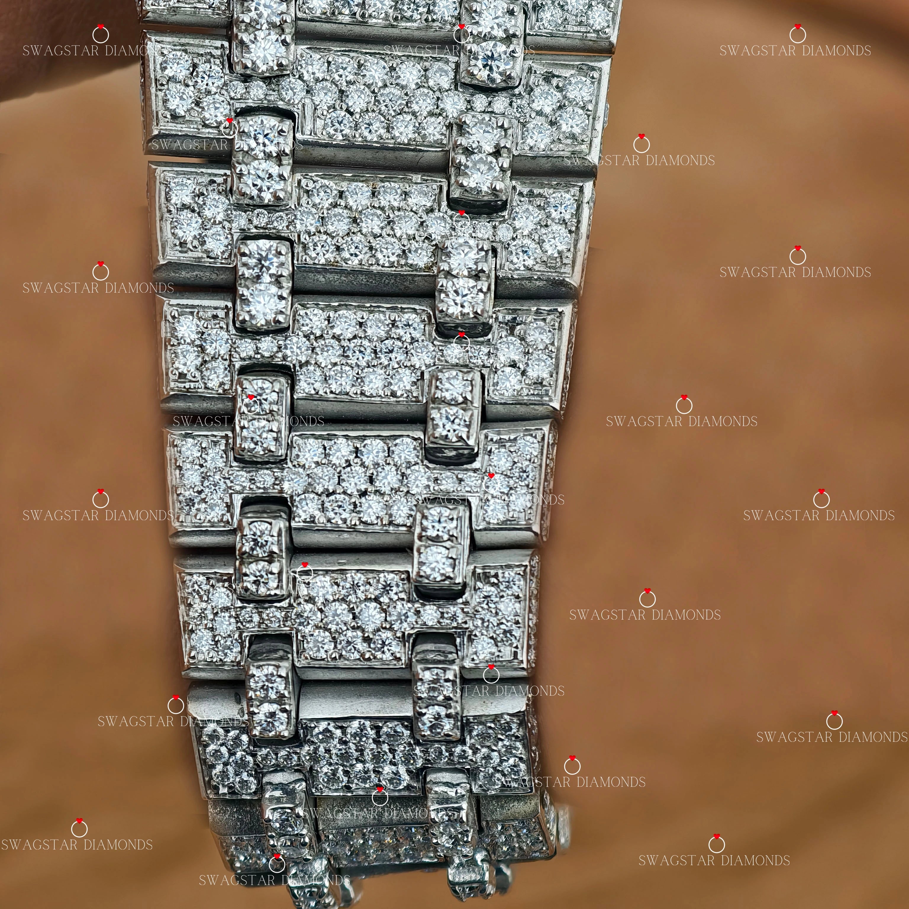 Hip Hop Style Moissanite Watches