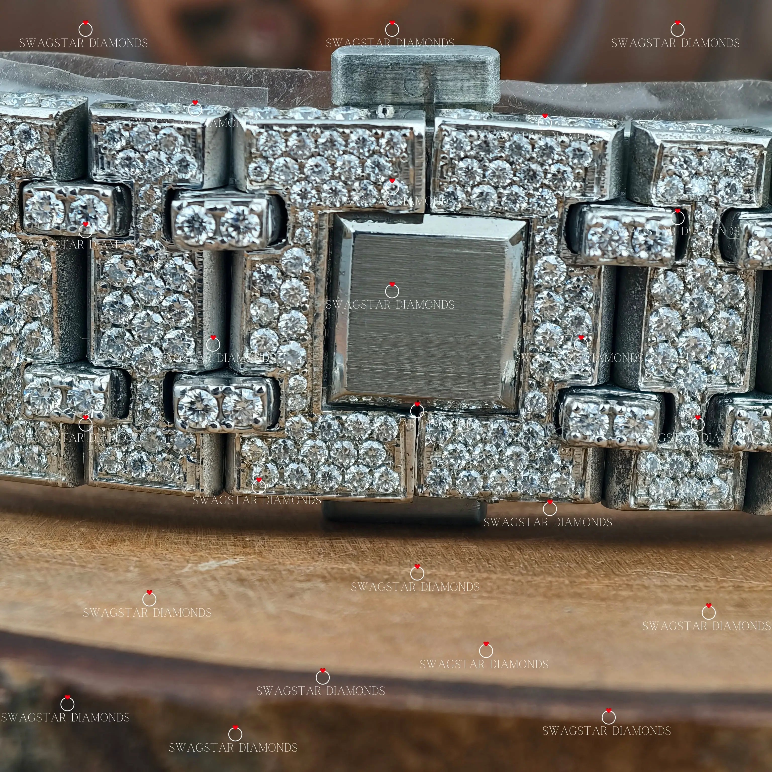 Hip Hop Style Moissanite Watchess