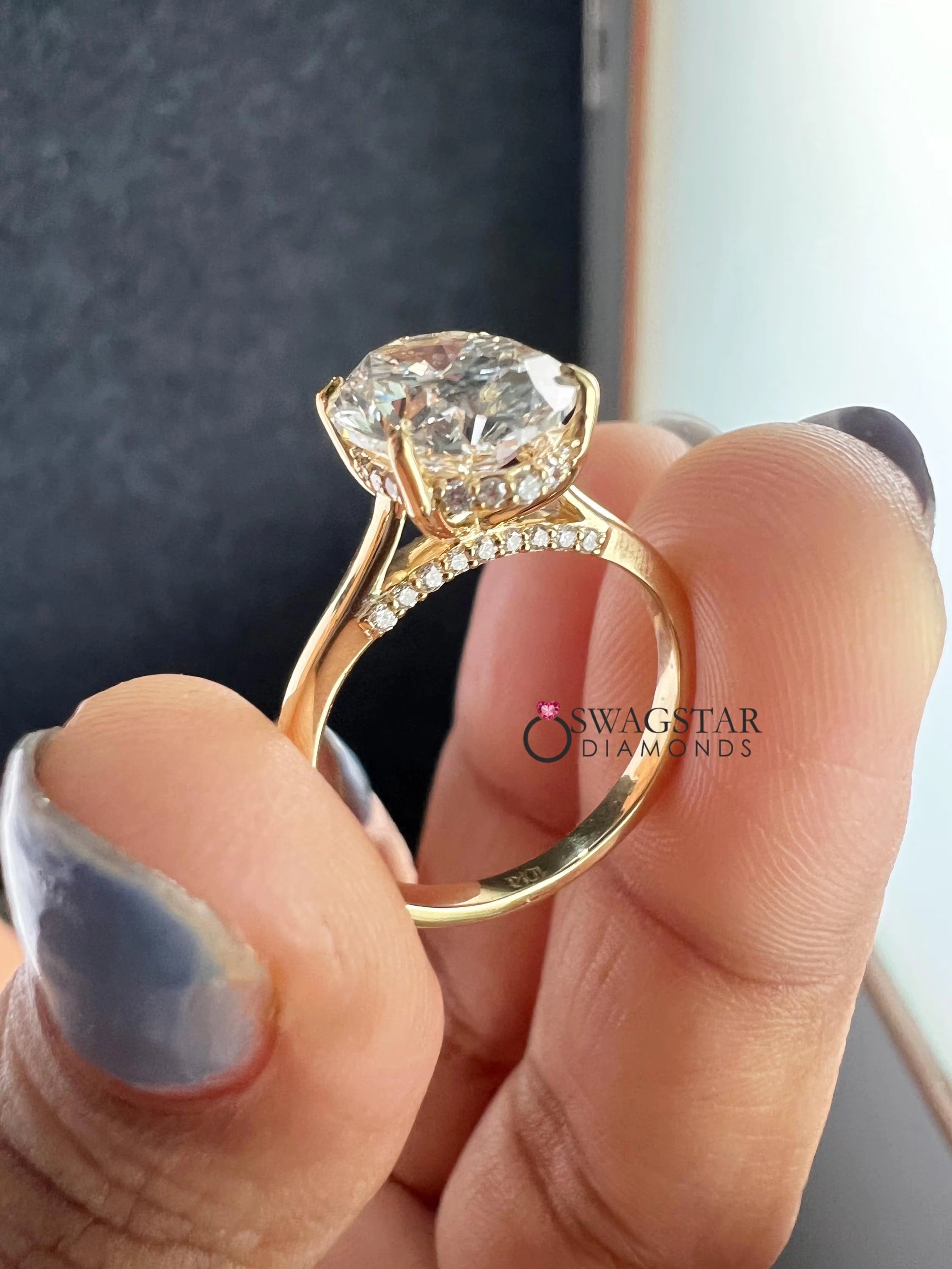 IGI Certified Lab Diamond Ring