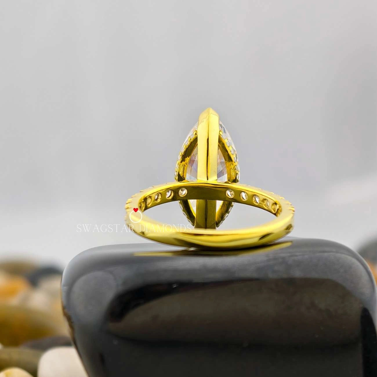 IGI Certified Lab created Diamond Ring