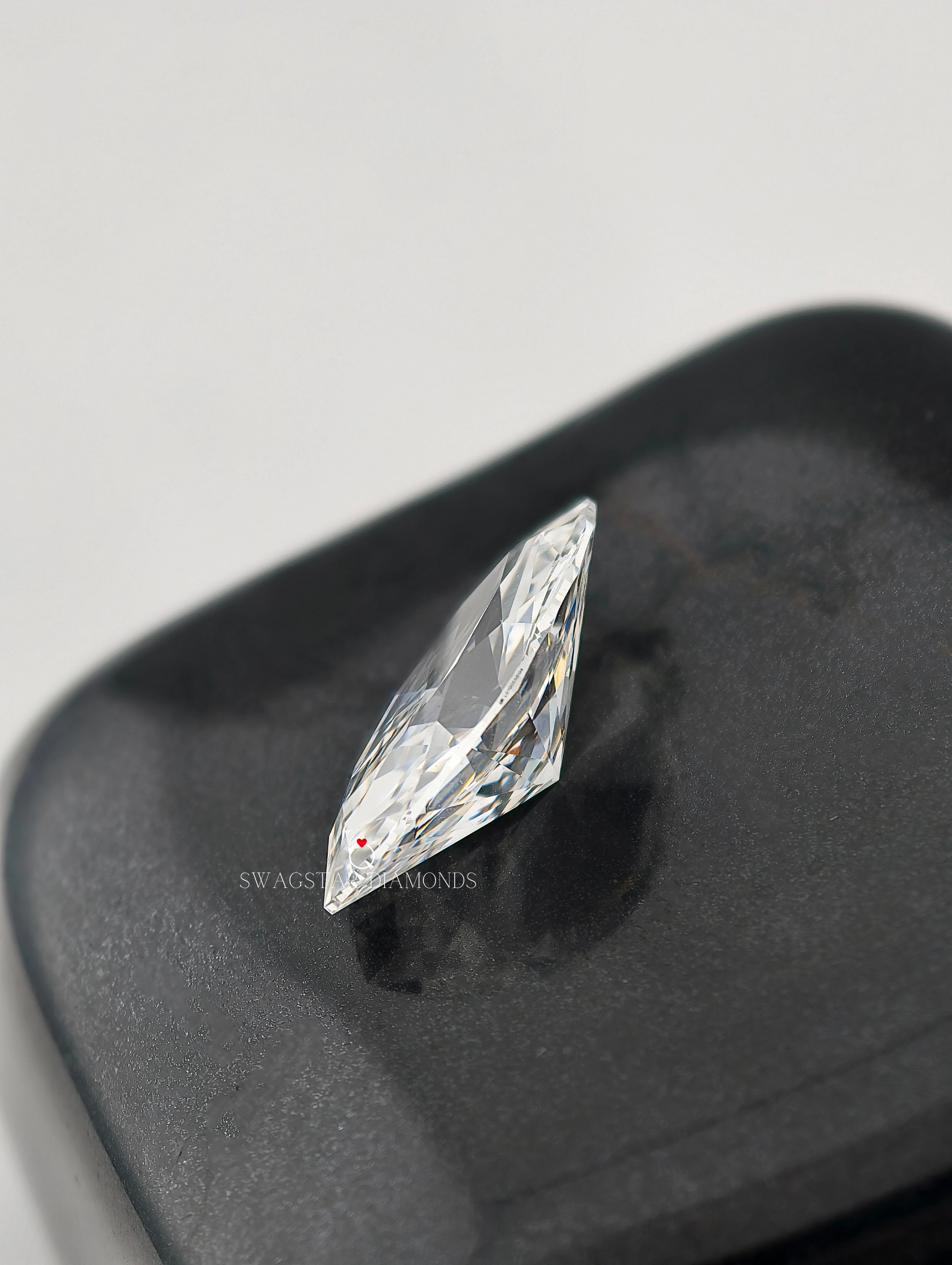 IGI Certified Marquise Lab Diamond