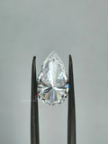 IGI Certified Pear Cut Lab Diamond