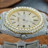 Iced Out Moissanite Watch For Him