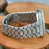 Iced Out Moissanite Watches