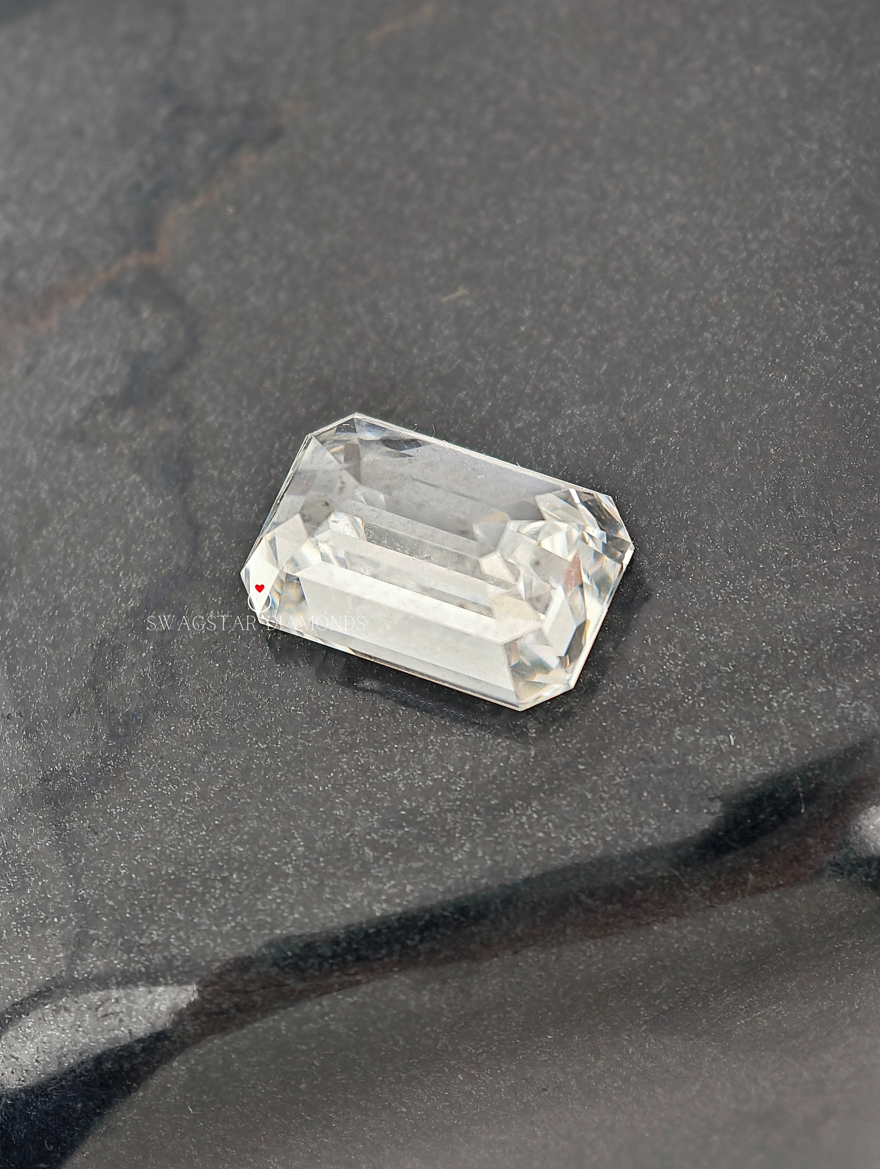 IGI Certified Emerald Cut Lab Grown Diamond 1.00 Carat To 5.00 Carat D to G Color VVS1 to VS2 Clairity