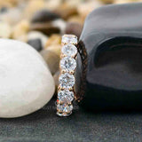 Lab Ceated Full Eternity Band Ring
