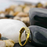 Lab Created Diamond Engagement Ring