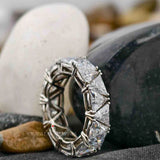 Lab Created Diamond Full Eternity Band
