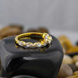 Lab Created Diamond Half Eternity Band