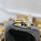 Lab Created Diamond Pave Wedding Ring