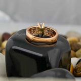 Lab Created Diamond Round Cut Wedding Ring