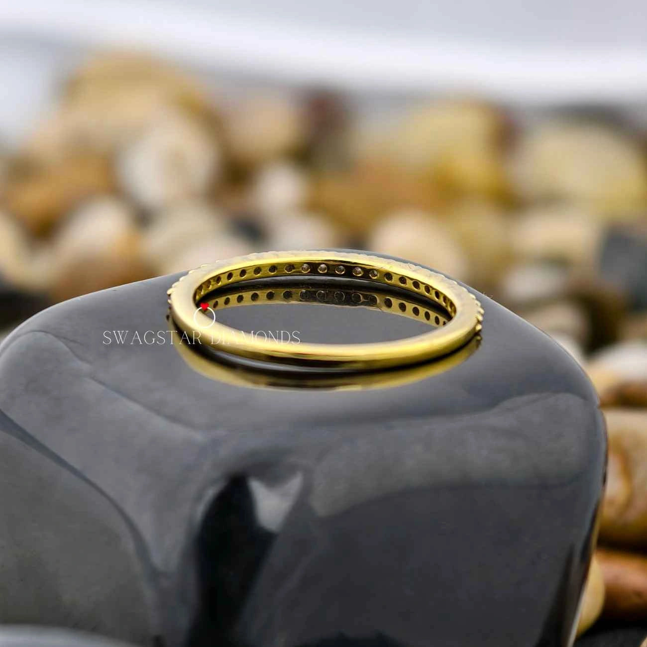 Lab Created Diamond Wedding Ring