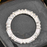 Lab Created Diamond Wedding Stack Band