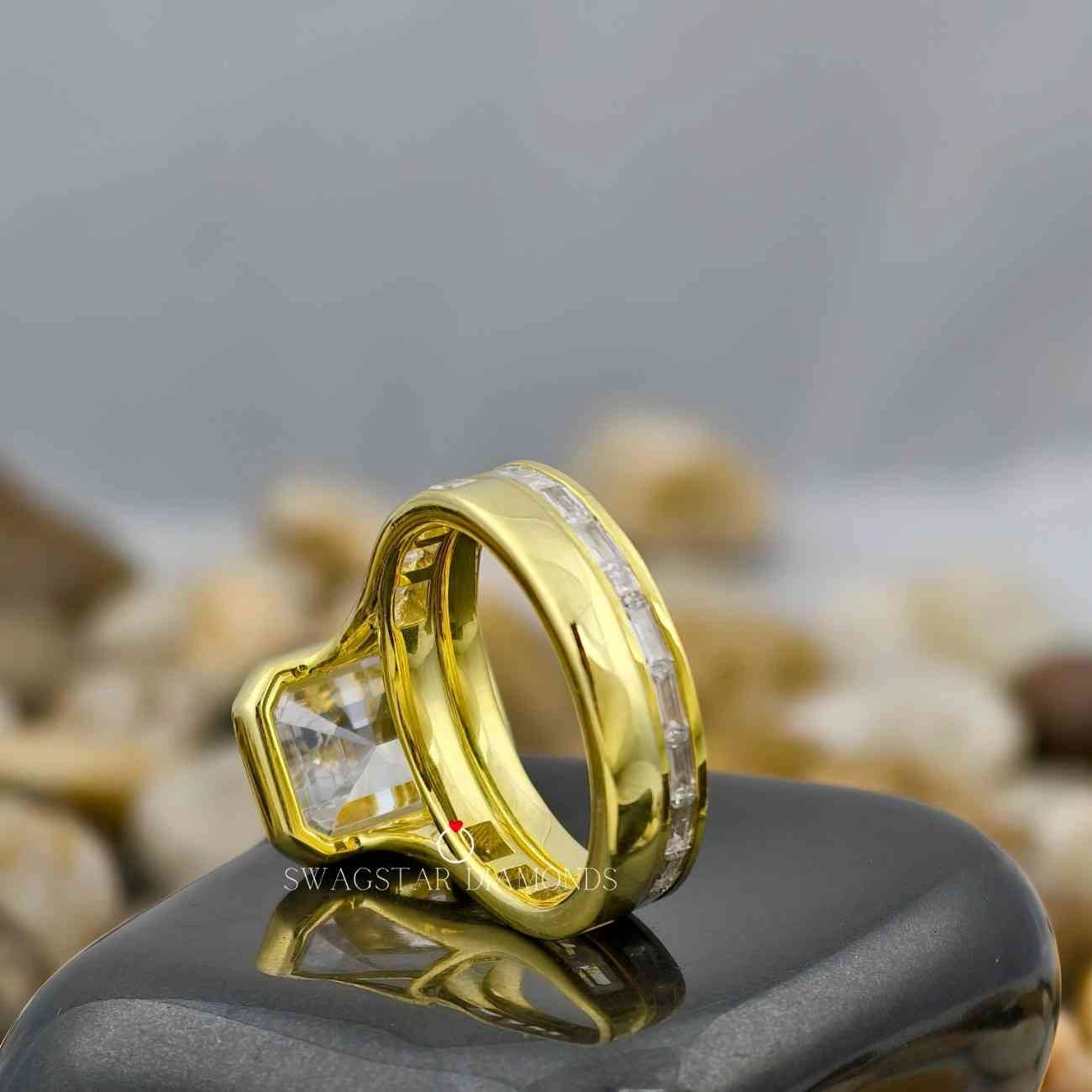 Lab Diamond Engagement Ring