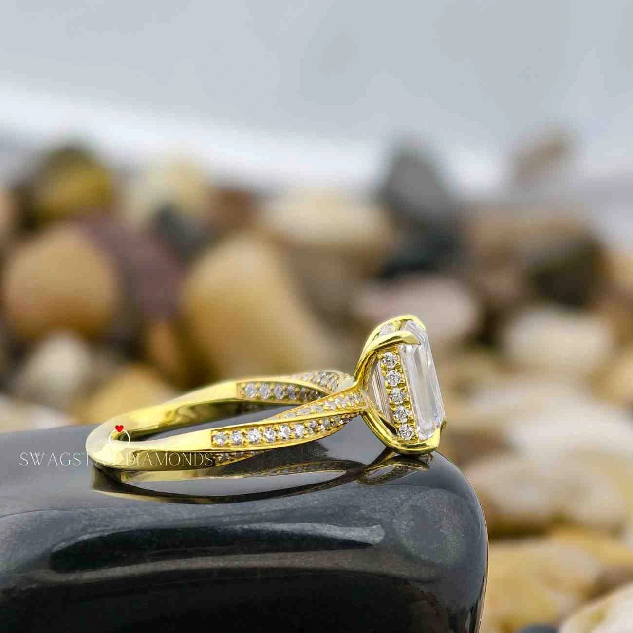 Lab Grown CVD Diamond Engagement Rings