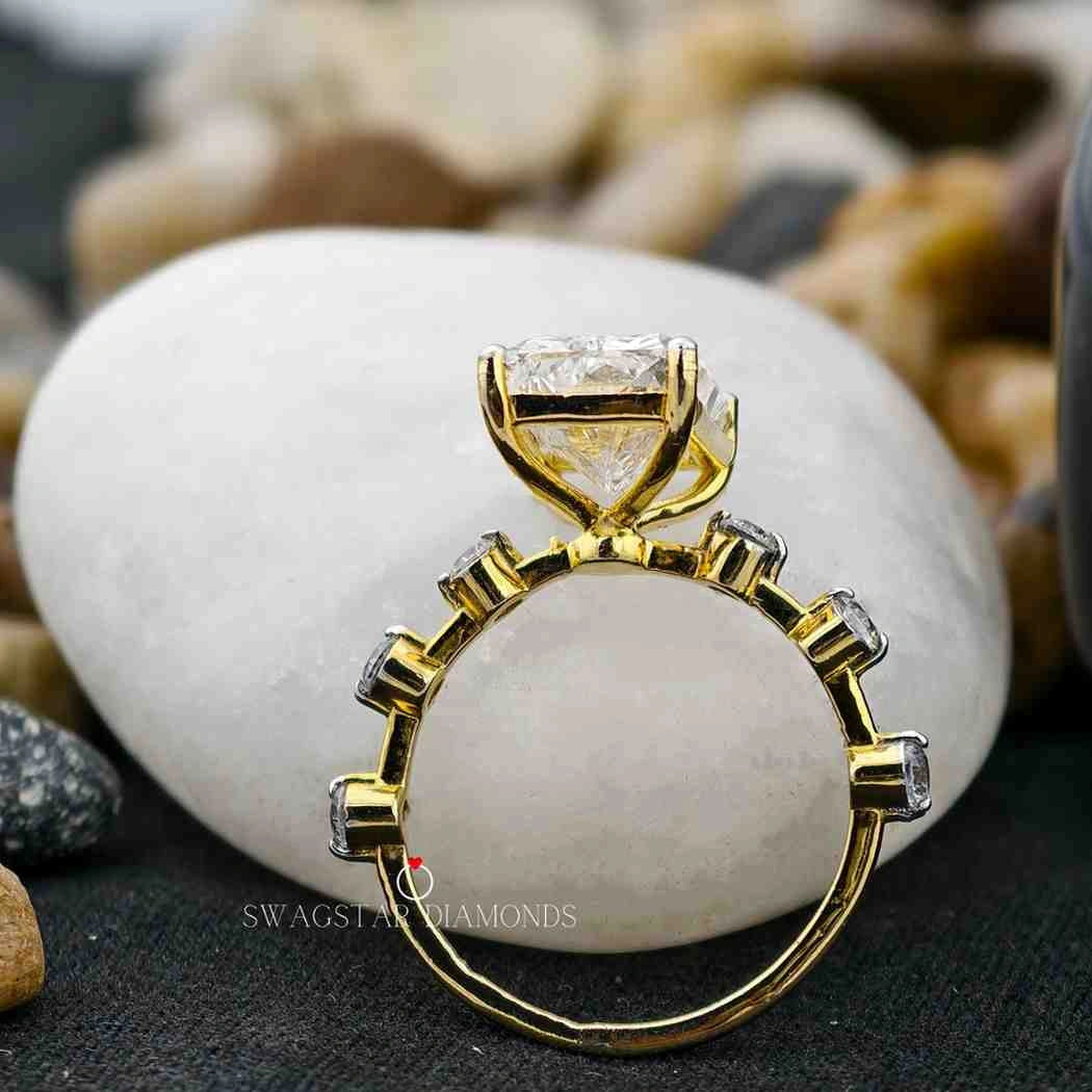 Lab Grown CVD Diamond Wedding Ring