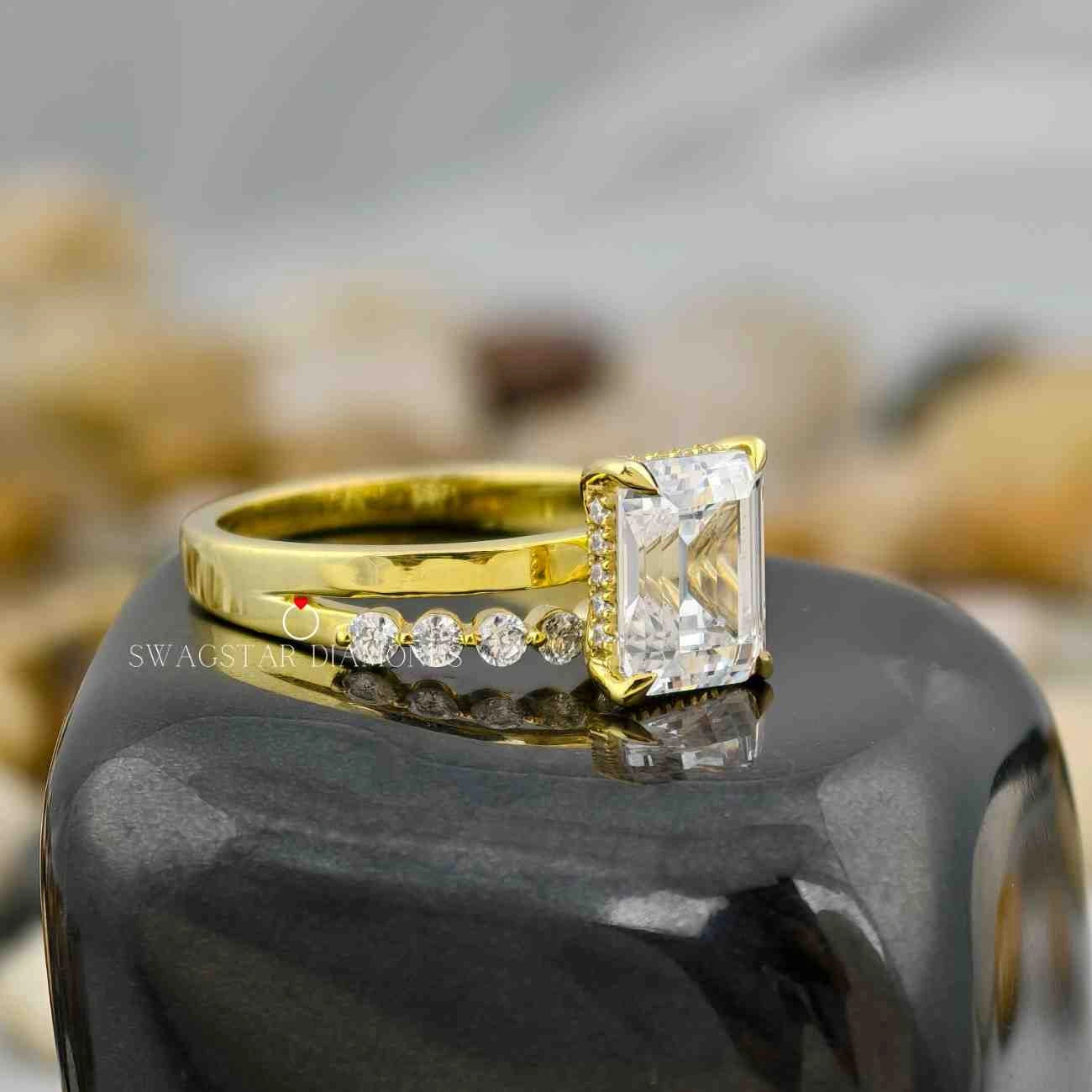 Lab Grown Diamond Bridal Ring Set
