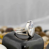 Lab Grown Diamond Double Shank Ring
