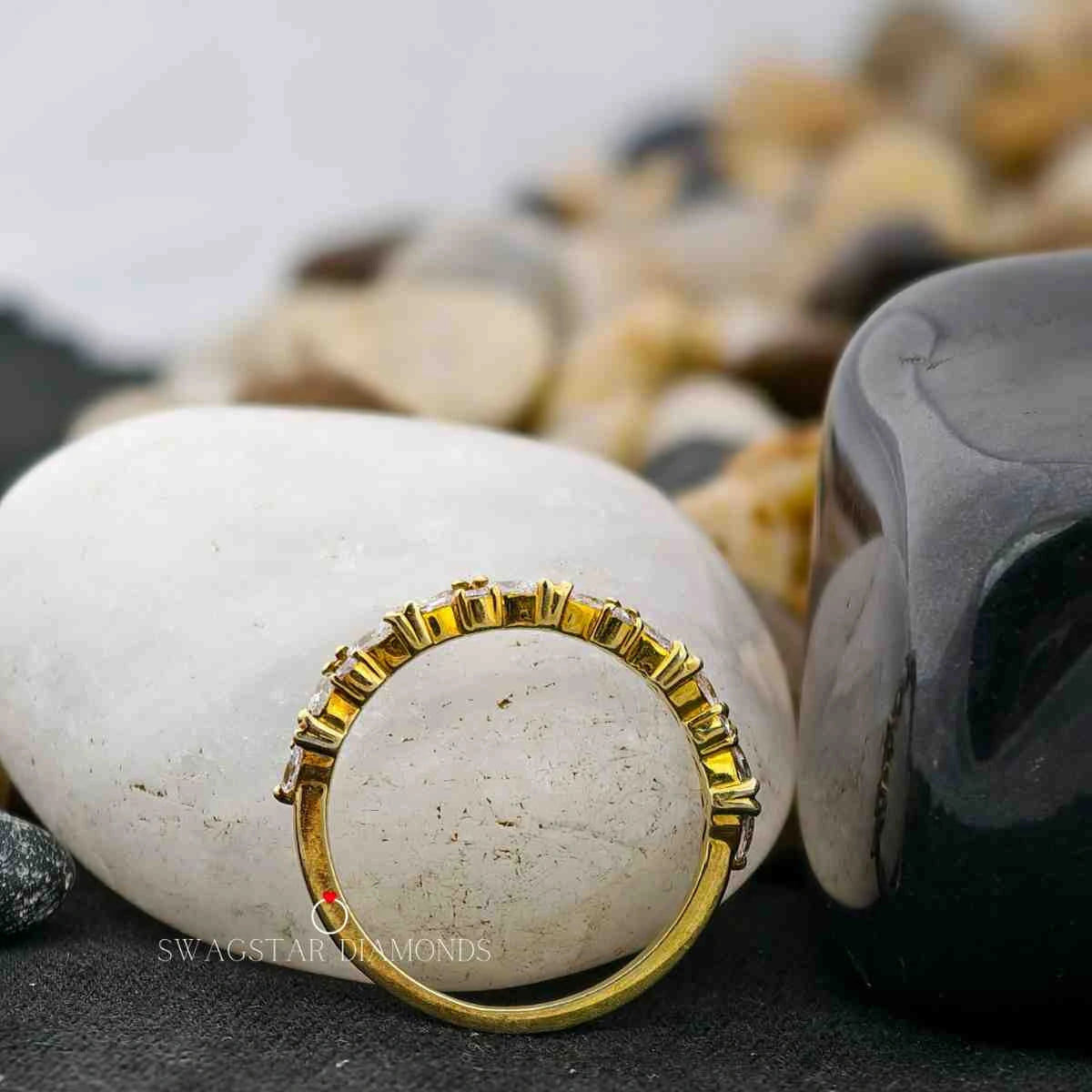 Lab Grown Diamond Eternity Stackable Band