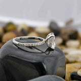 Lab Grown Diamond Hidden Halo Ring