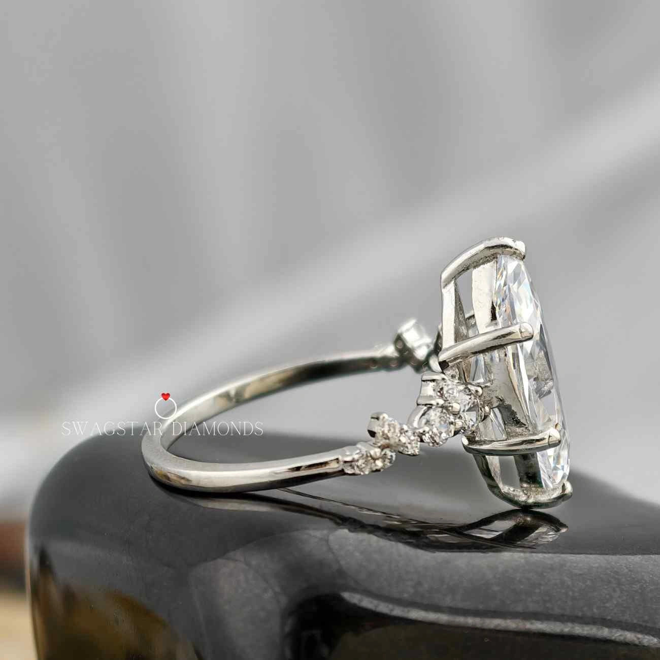 Lab Grown Diamond Marquise Cut Ring