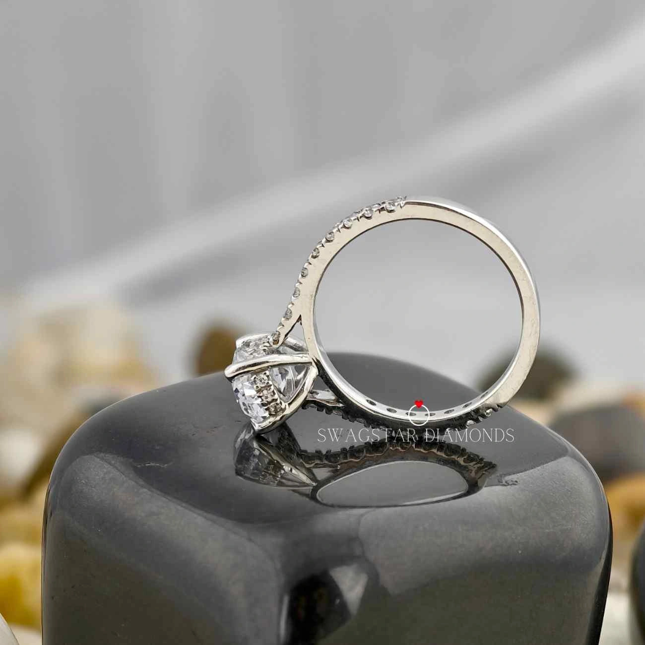 Lab Grown Diamond Oval Cut Ring