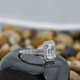 Lab Grown Diamond Split Shank Rings