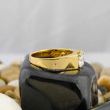 Lab Grown Diamond Thick Band Unisex Ring
