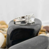 Lab Grown Diamond Three Stone Ring For Her