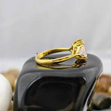 Lab Grown Diamond Triangle Diamond Ring