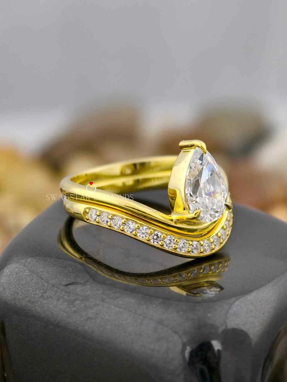 Lab Grown Diamond Wedding Bridal Set
