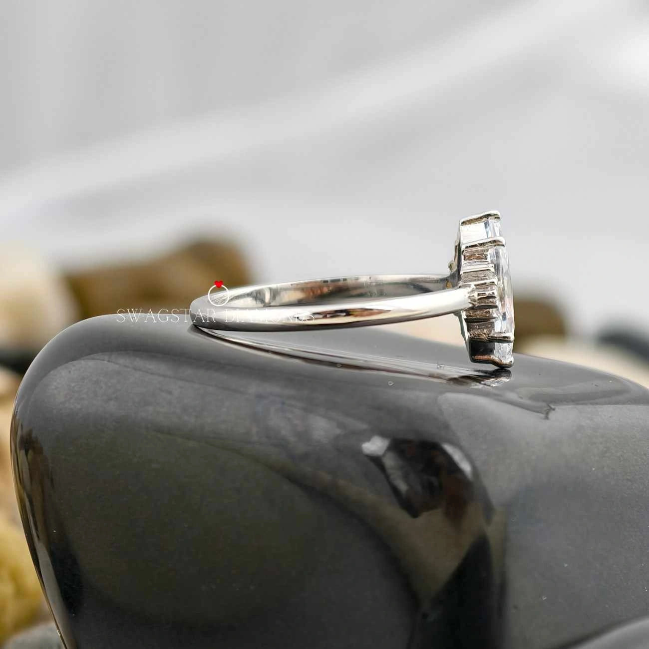 Lab Grown Diamond Wedding Engegament Ring