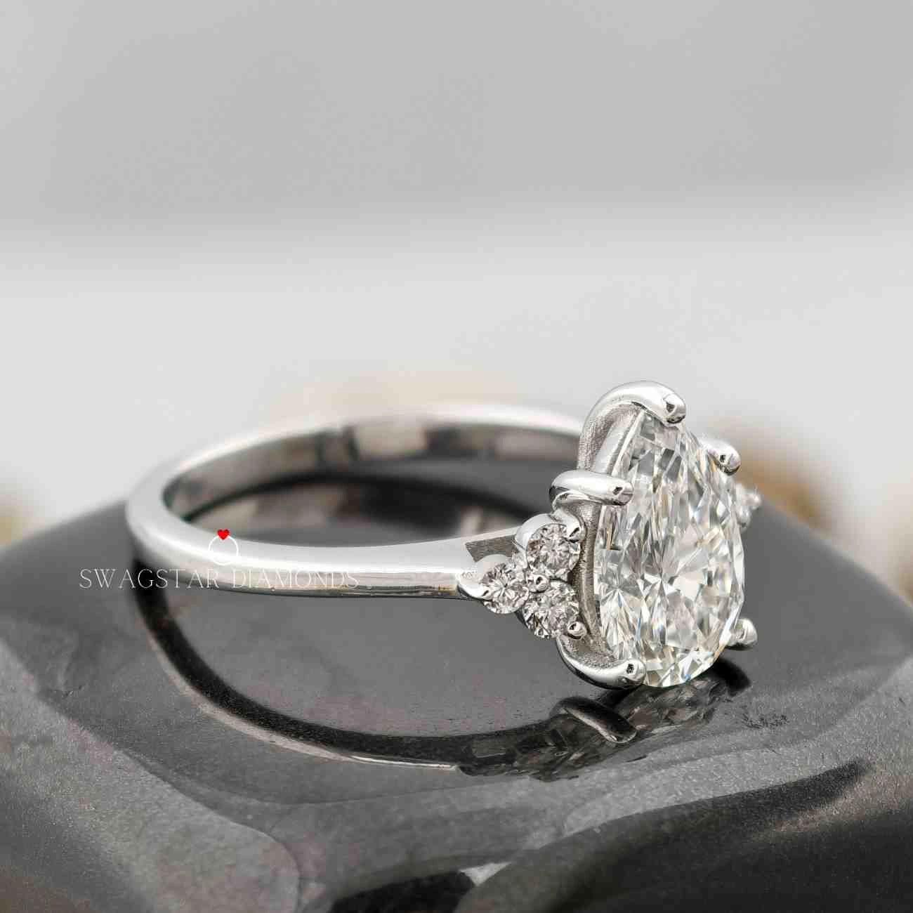 Lab Grown Diamonds Ring For Her 
