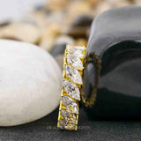 Marquise Cut Full Eternity Band Ring