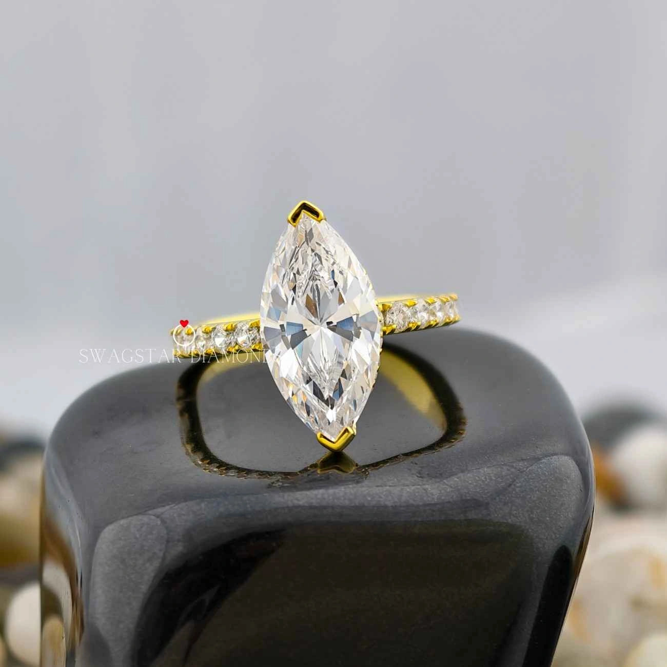 Marquise Cut Ring
