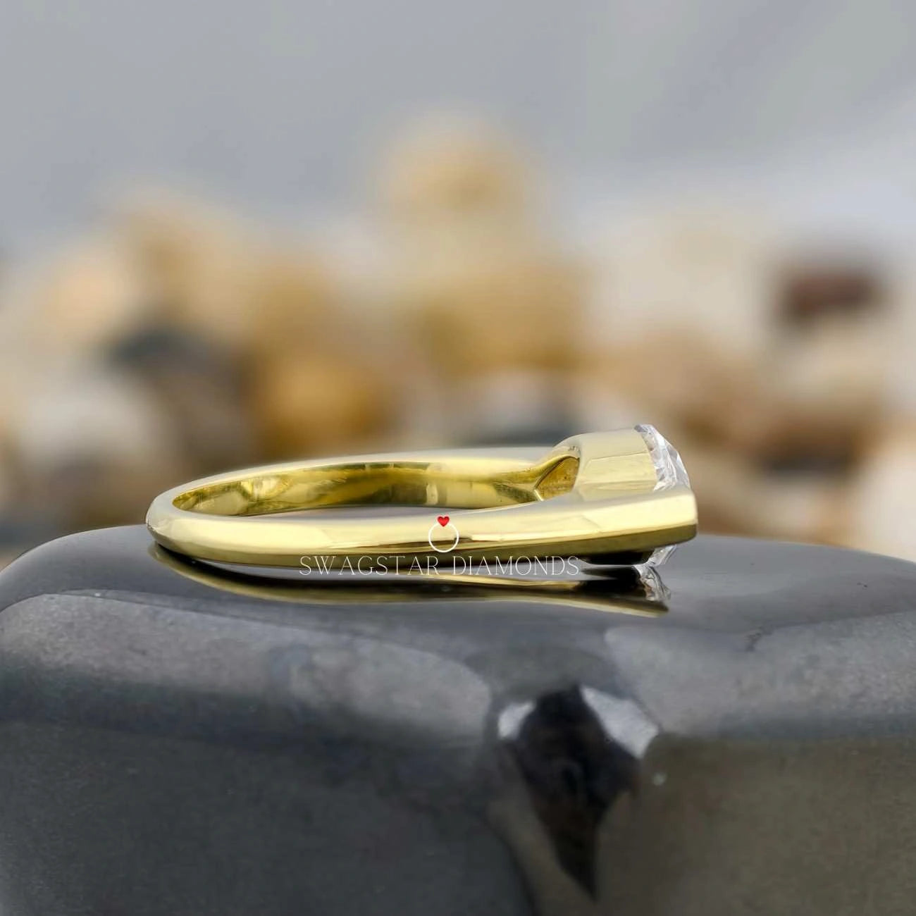  Marquise Cut Solitaire Ring