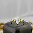 Marquise Cut Split Shank Ring