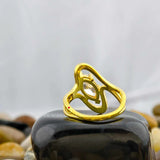 Marquise Cut Wave Shank & Twisted Band
