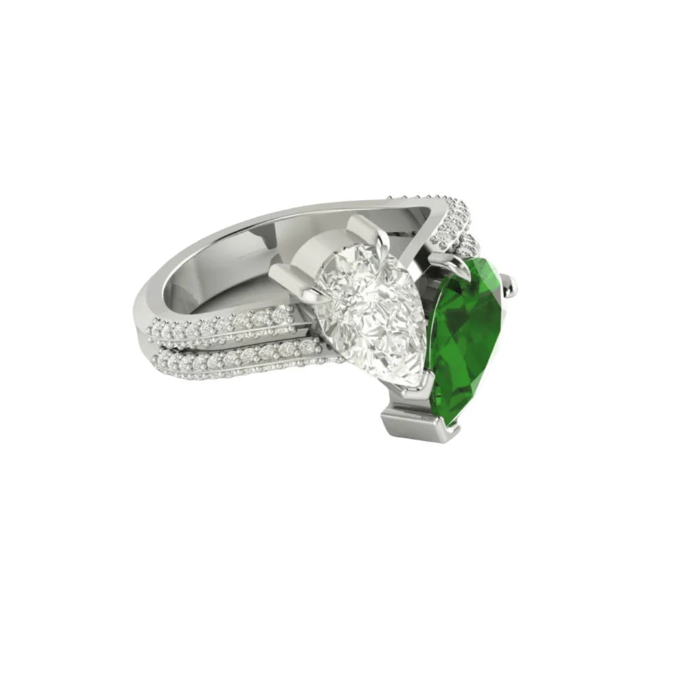 Megan Fox Toi Et Moi Engagement Ring Design