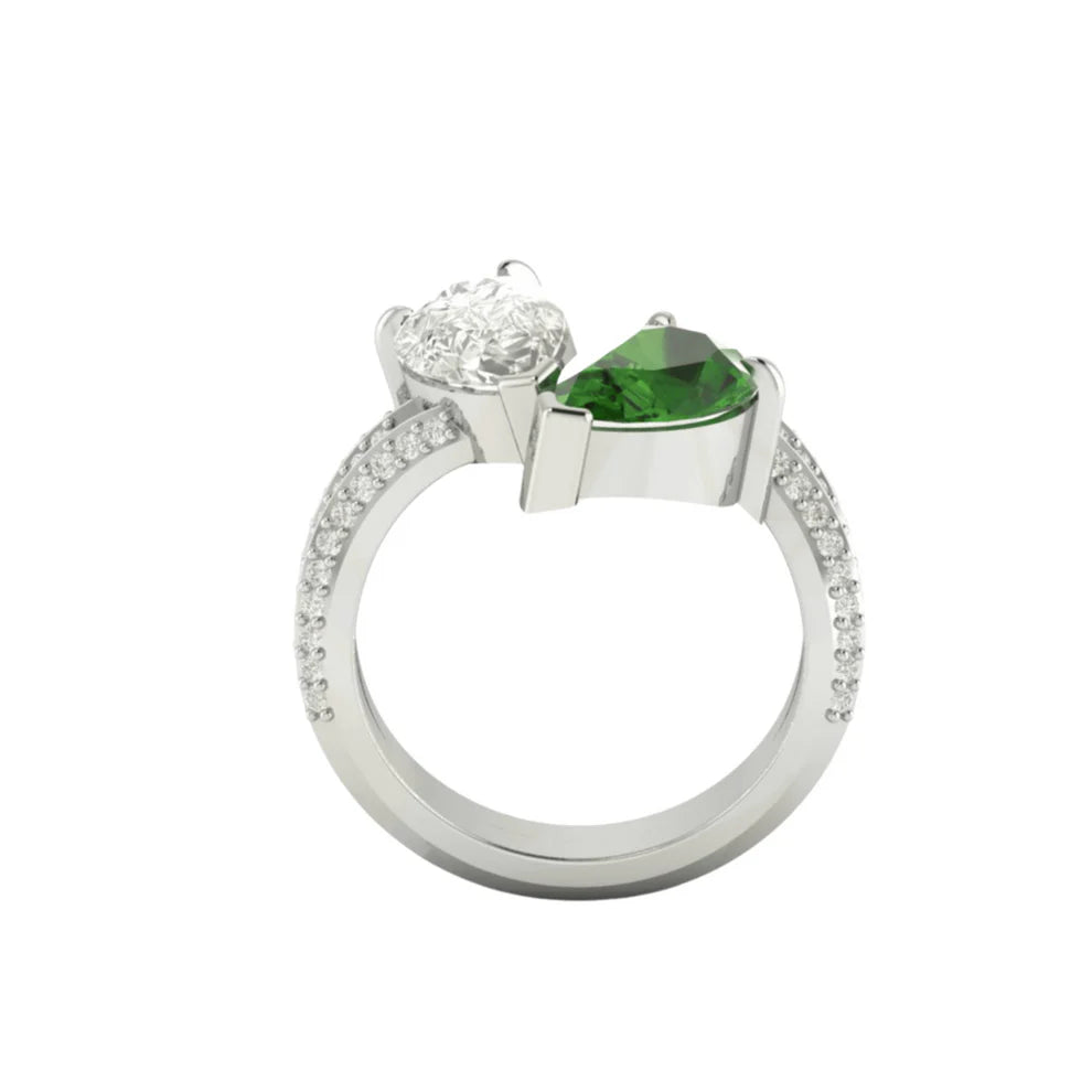 Megan Fox Toi Et Moi Engagement Rings