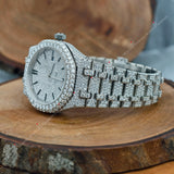 Men's Fully Bust Down Moissanite Watch For Gift