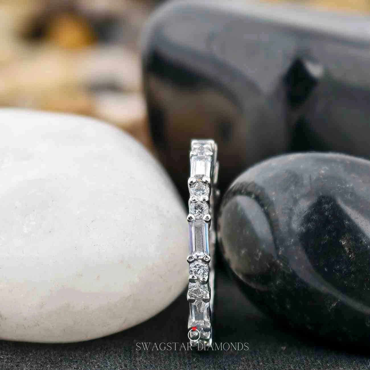 Minimalist Lab Diamond Full Eternity Band
