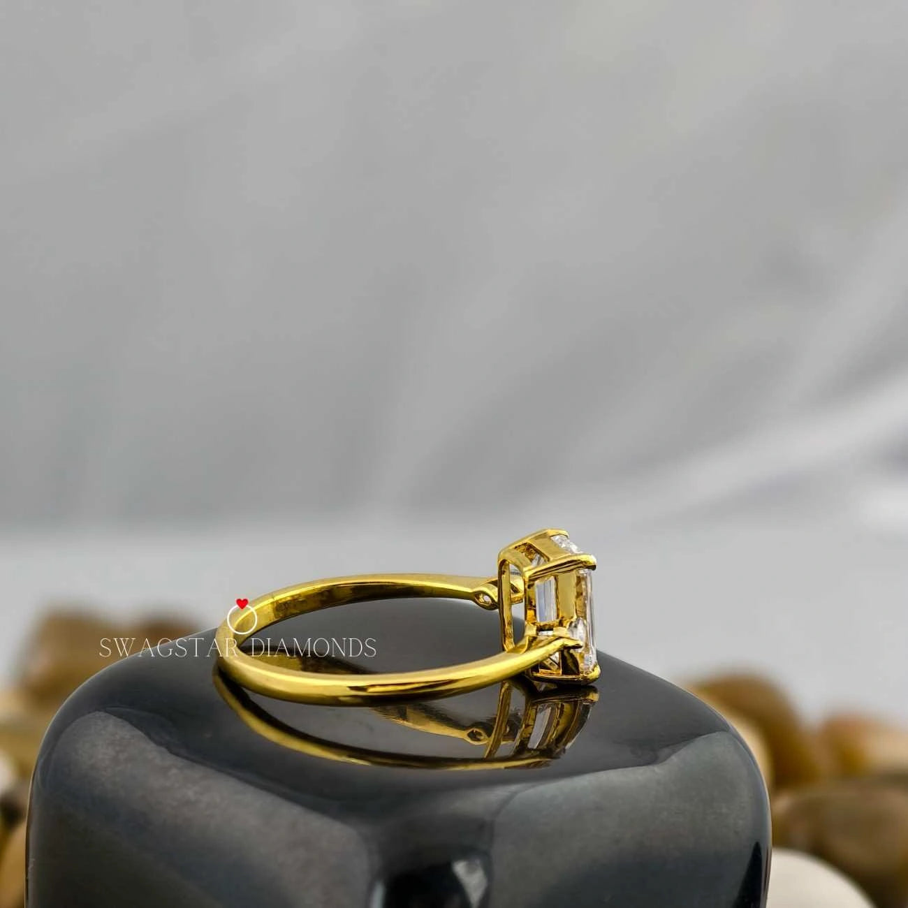 Moissanite Diamond Engagement Rings