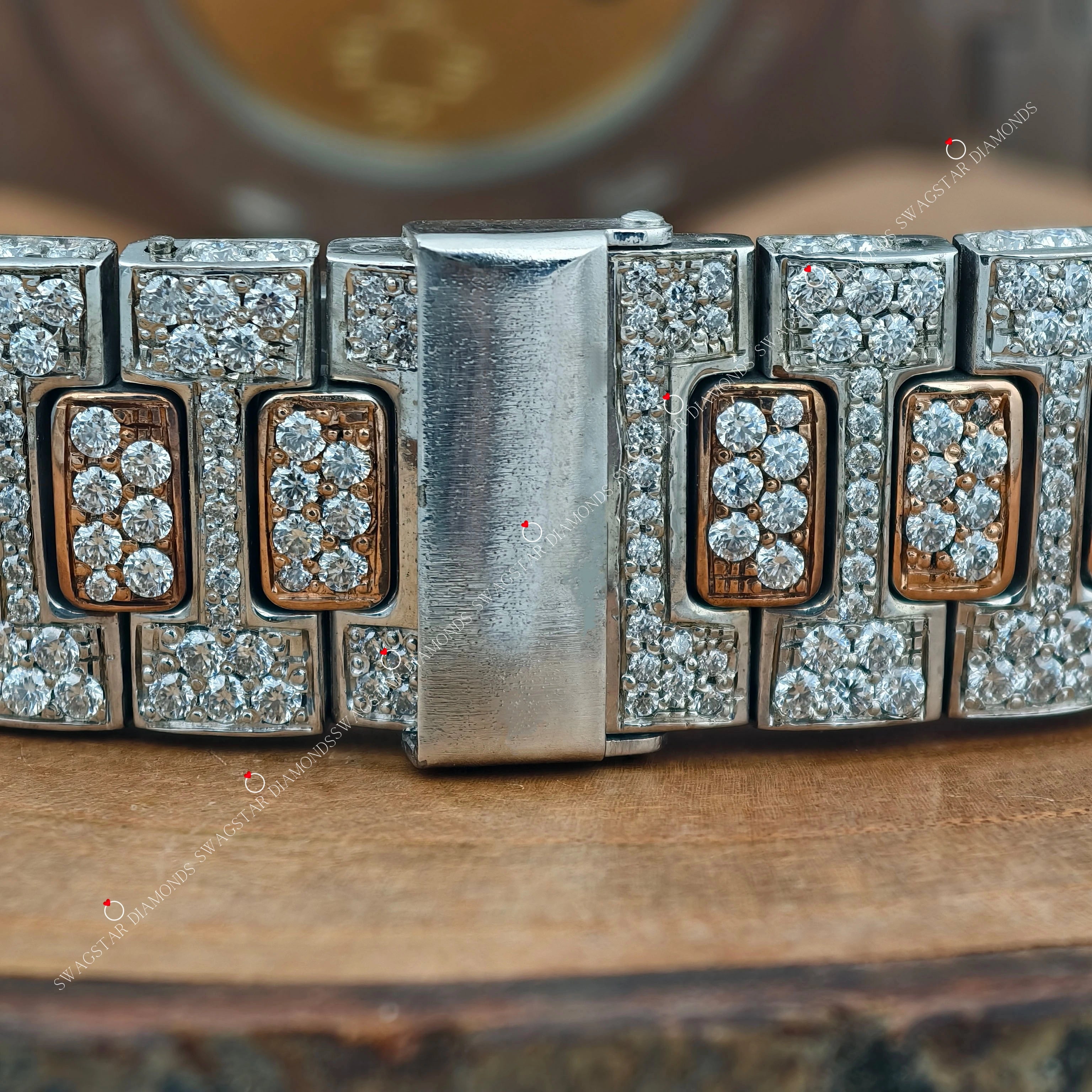 Moissanite Studed Moissanite Watch